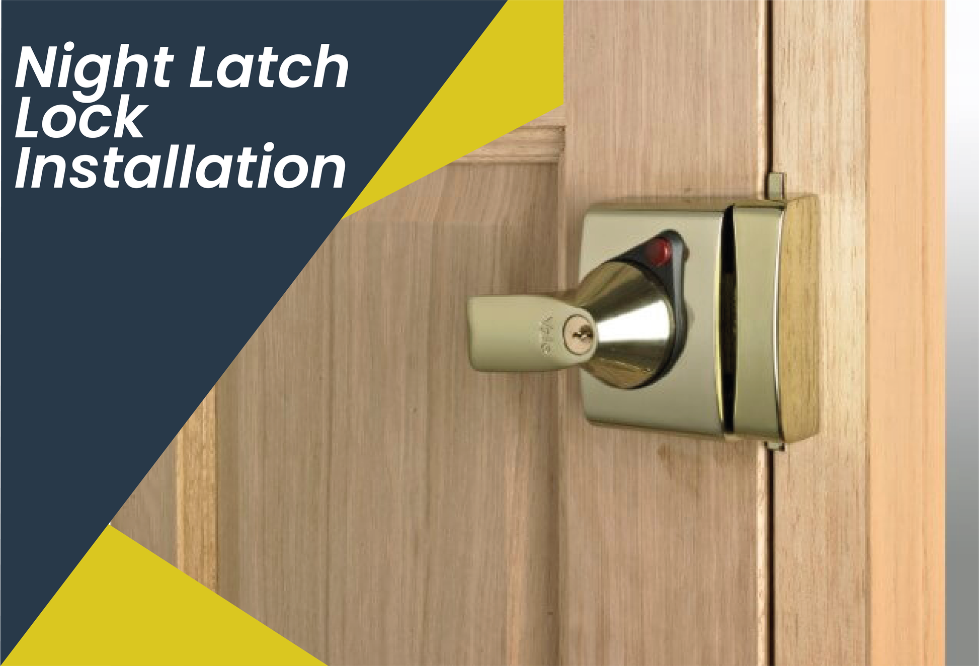 Night Latch Lock Installation in Dubai