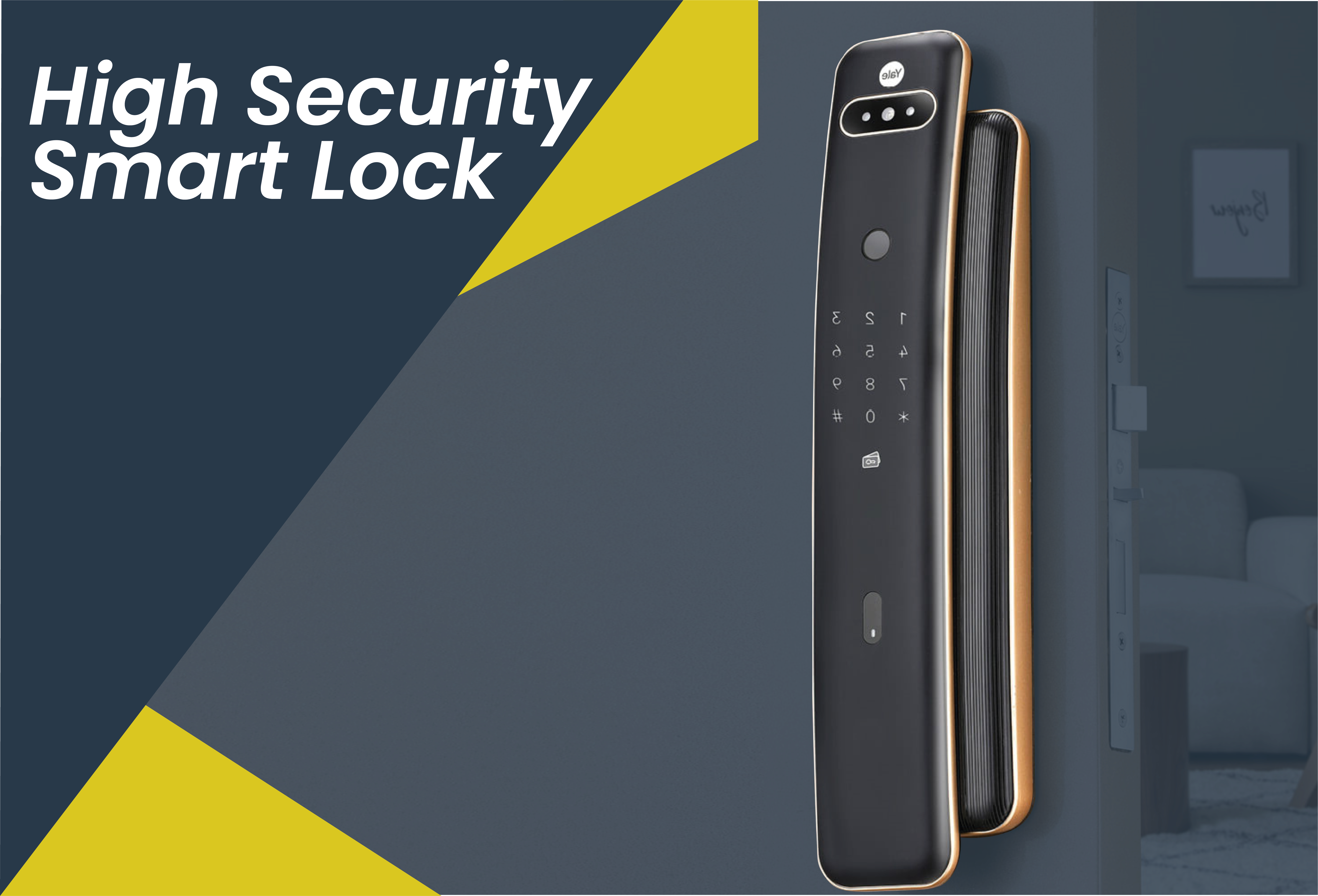 Smart lock installation services in Dubai
