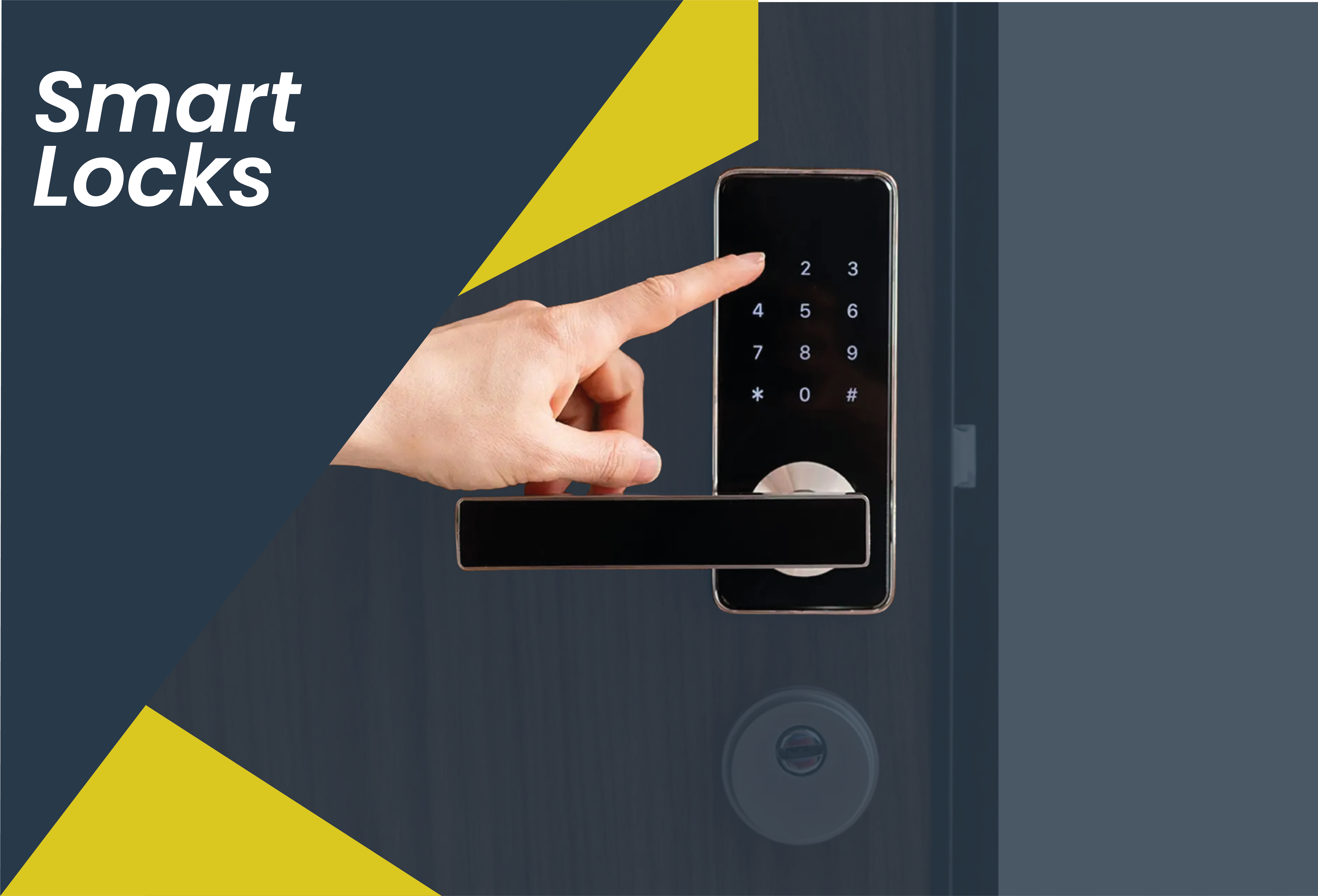 Digital lock installation in Dubai